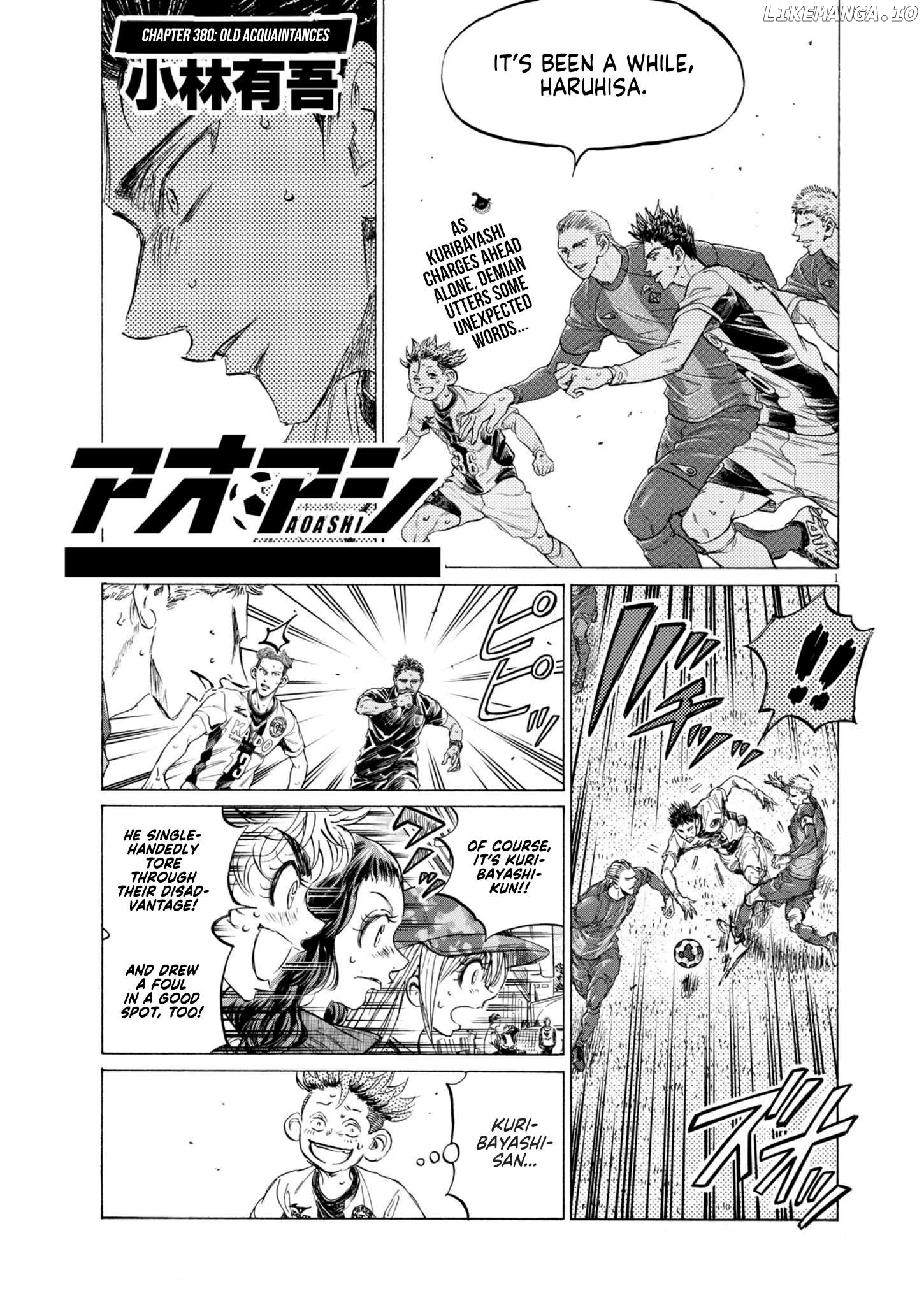 Ao Ashi, Chapter 380 image 02